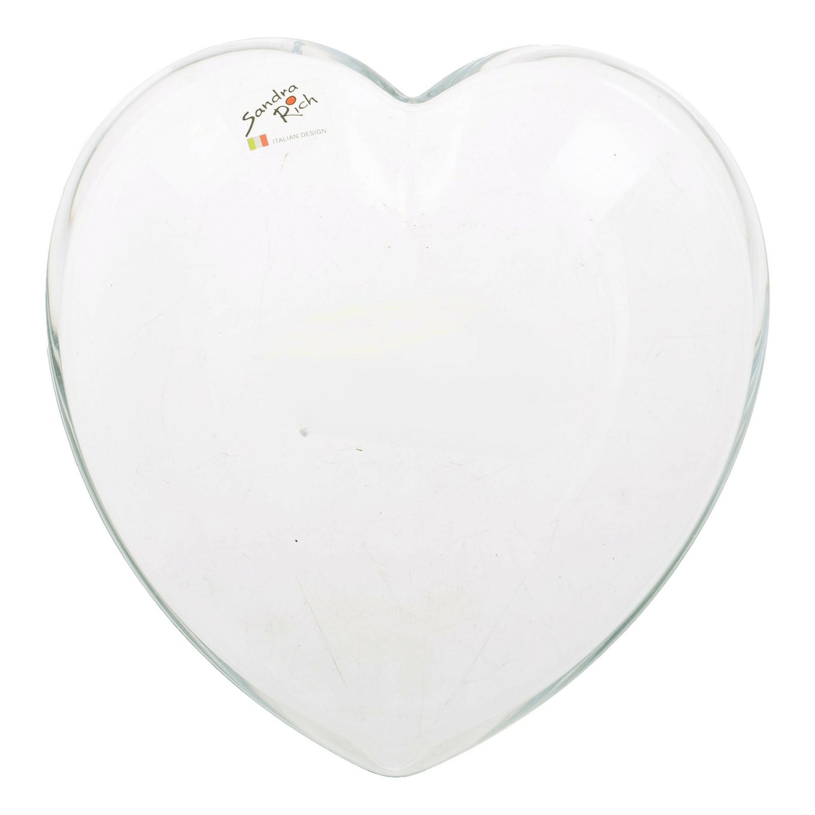 Блюдо Sandra Rich heart 19x18.5x3см ящик деревянный zihan heart l белый