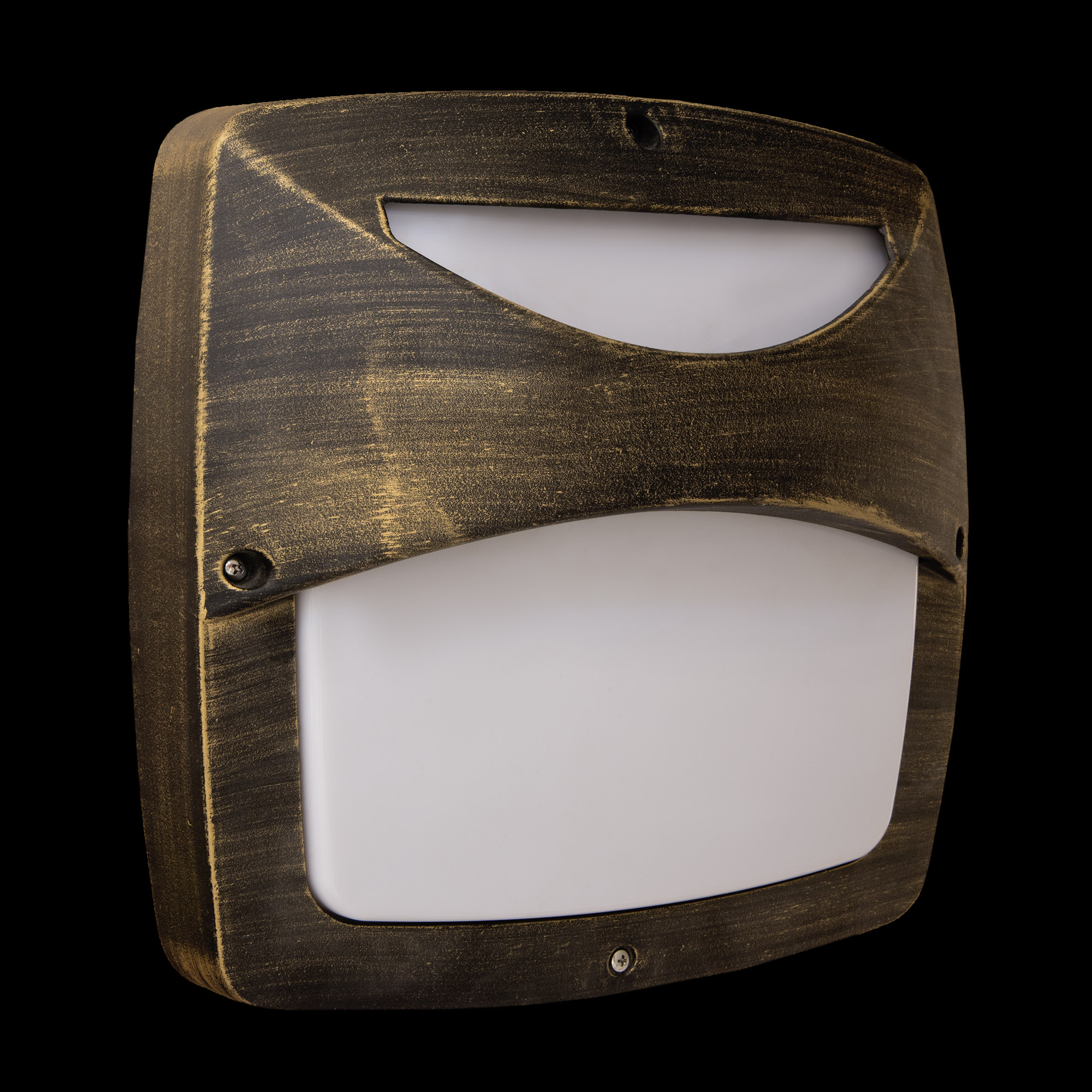 Светильник настенный Amber lamp 6744, цвет черное золото - фото 1