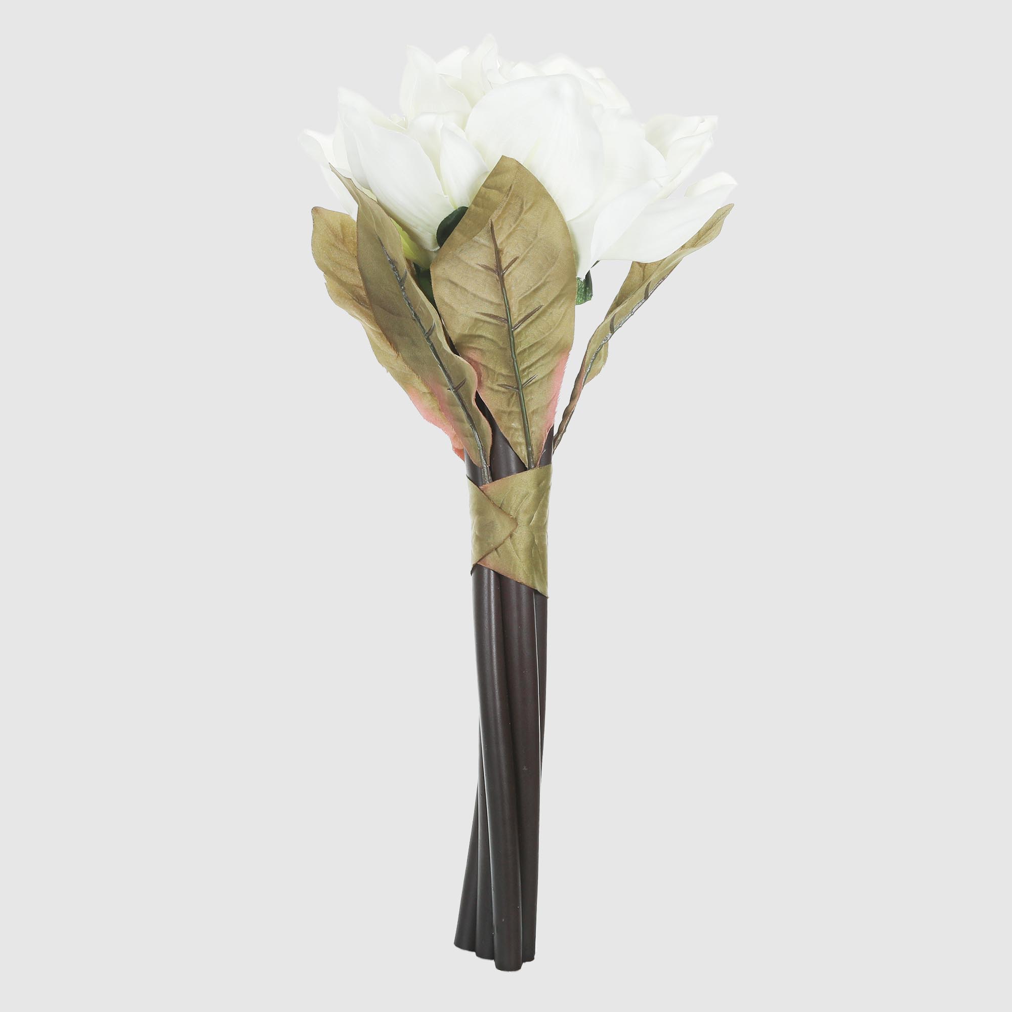 Букет магнолии Конэко-О 24214 цветок магнолии белого цвета высота 65 см конэко о