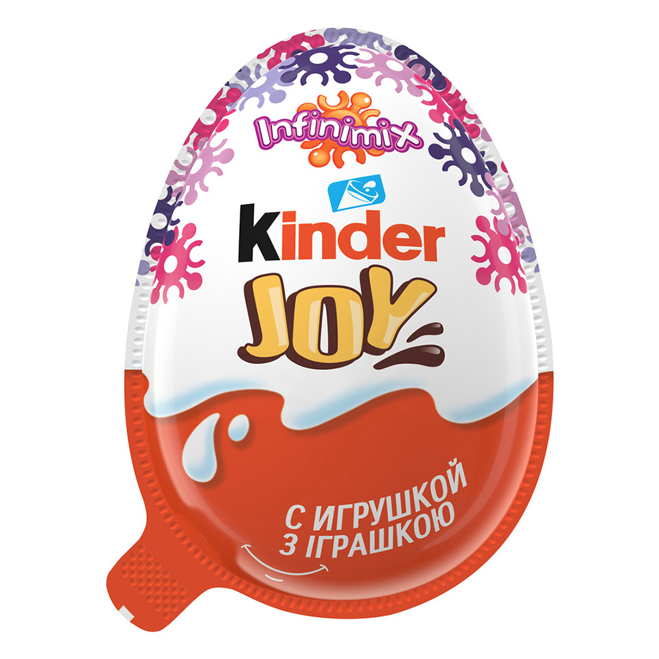 Яйцо Kinder Joy с игрушкой для девочек 20 г яйцо шоколадное kinder сюрприз с игрушкой для девочек в ассортименте по сериям 20 г