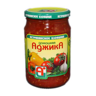 Аджика Астраханское Изобилие домашняя 500 г лечо астраханское изобилие деликатесное 480 г