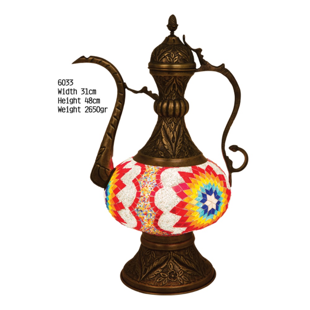 Настольная лампа Exotic 6033 мозаик настенный светильник lumina deco marsiada ldw 6033 5 bk f gd