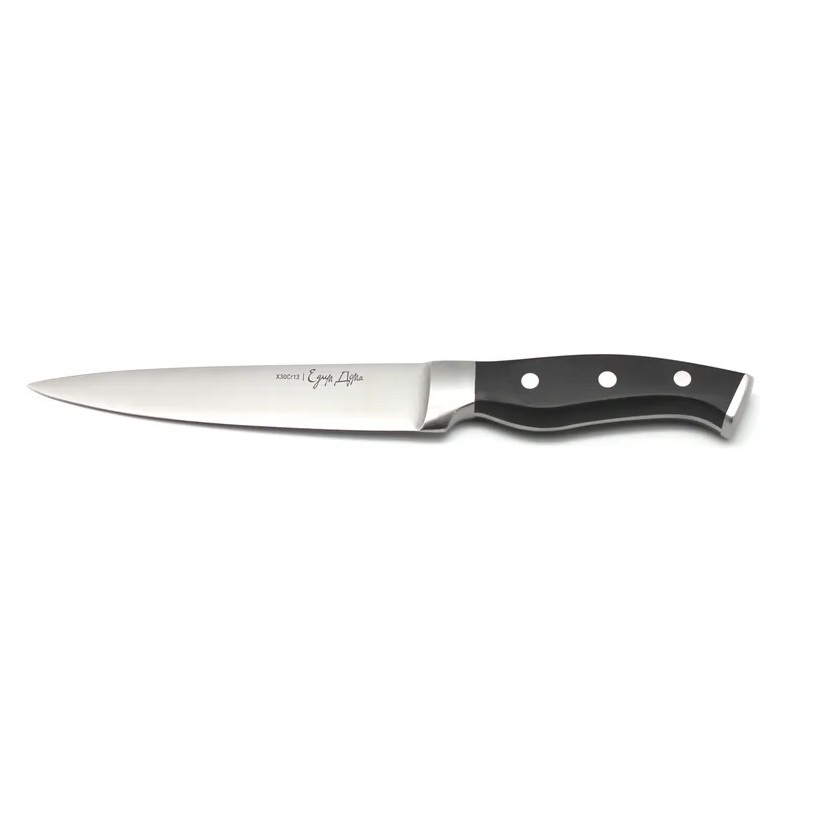 Нож для нарезки Едим дома 165см кованый (ED-112), цвет черный - фото 1