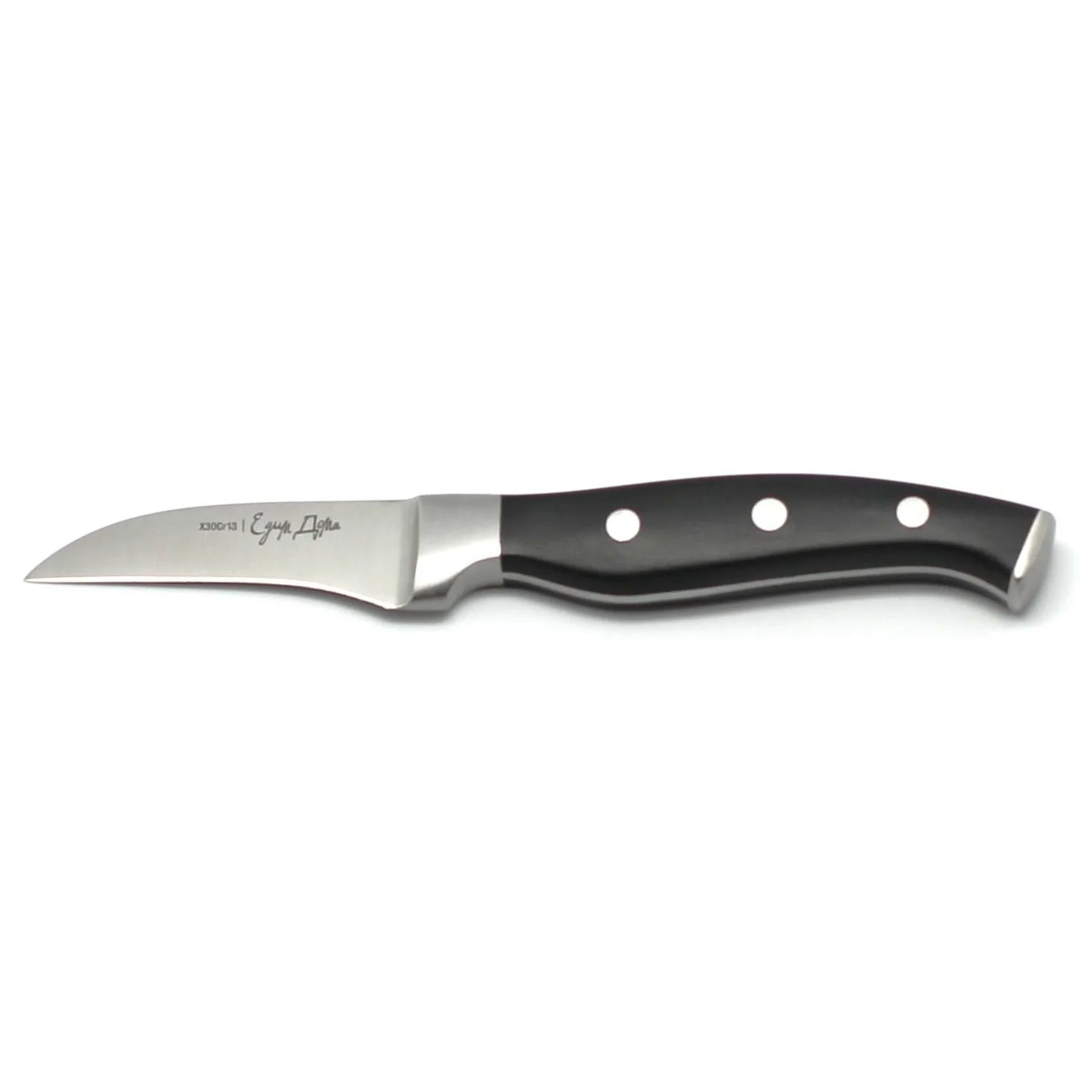 Нож мясной Едим дома разделочный 7см кованый (ED-110), цвет черный - фото 1