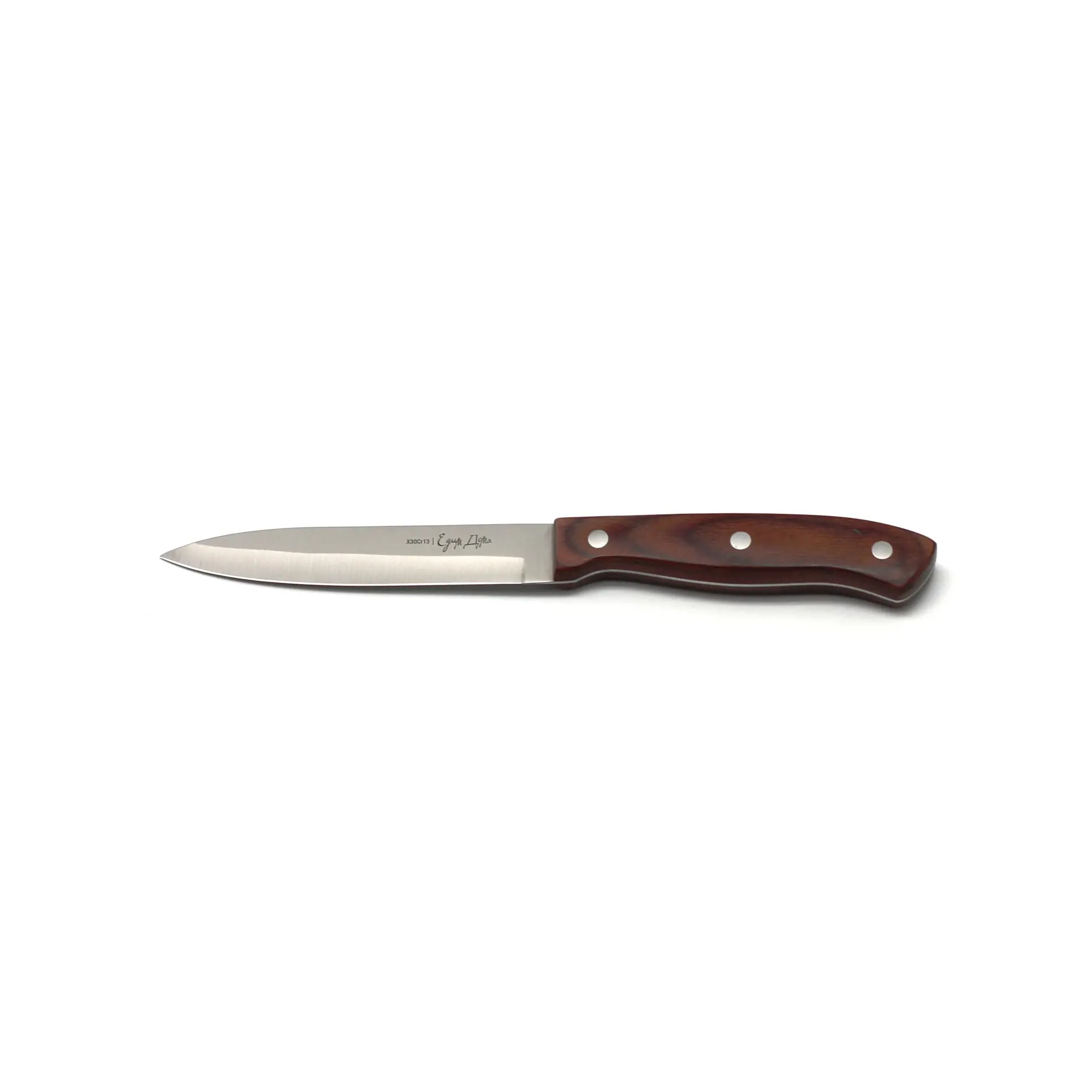 Нож универсальный Едим дома кухонный 12см листовой (ED-408) нож овощной едим дома 9см листовой ed 410