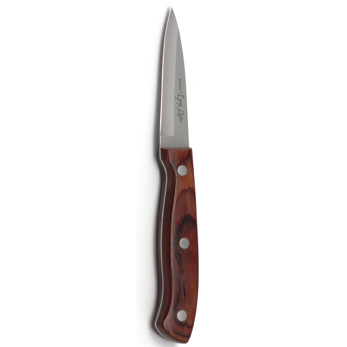 Нож овощной Едим дома 9см листовой (ED-410), цвет коричневый - фото 1