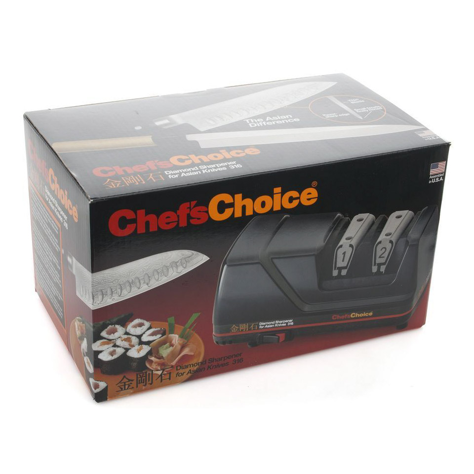 Точилка электрическая для японских ножей Chef’s Choice, цвет черный - фото 4