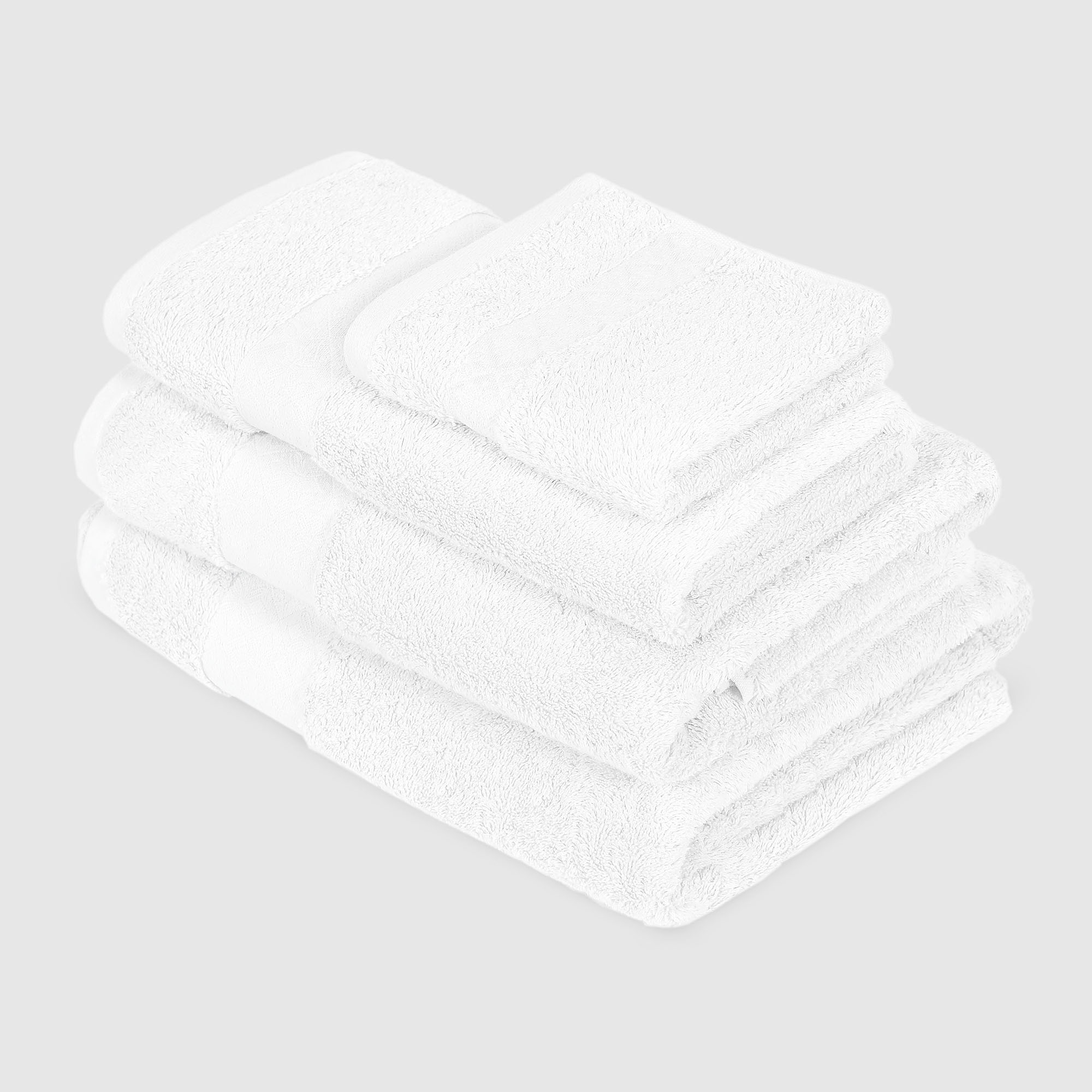 фото Полотенце махровое mundotextil extra soft white 30х50 см