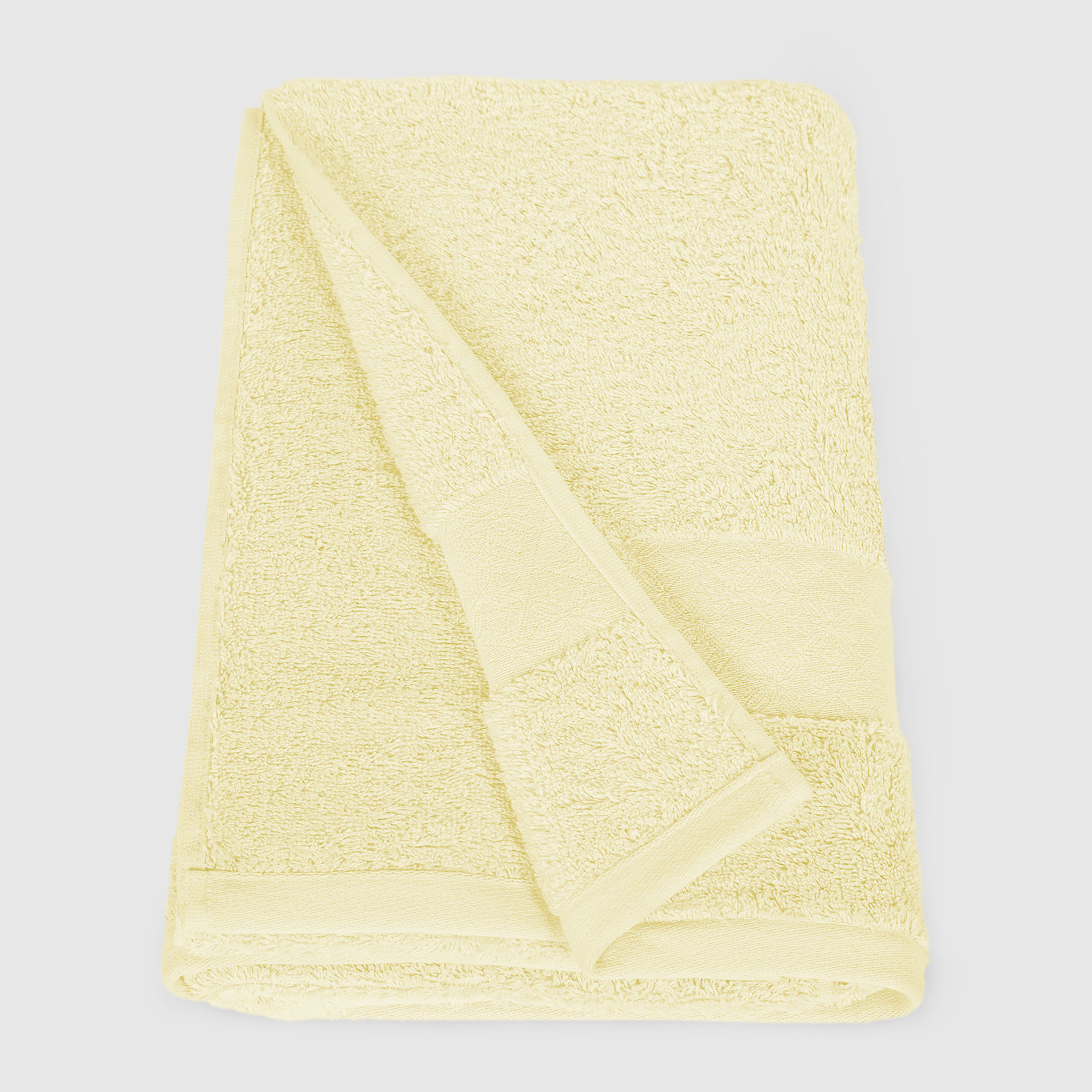 Полотенце махровое Mundotextil Extra Soft L.Yellow 100х150 см полотенце тоскана песочный р 100х150