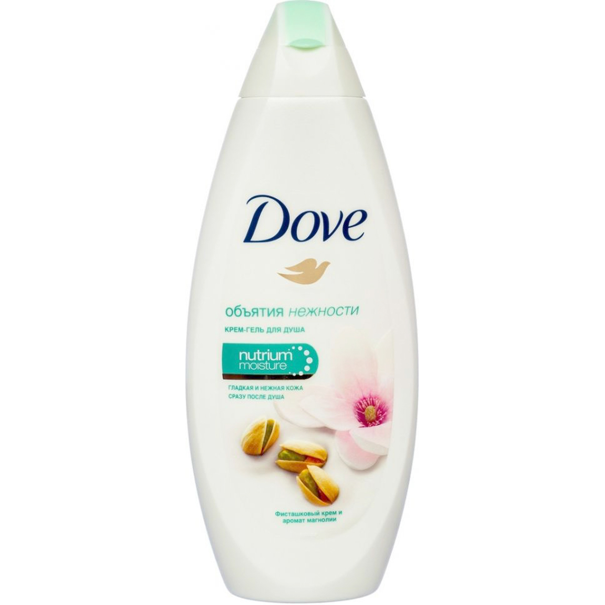Крем-гель для душа Dove Объятия нежности Фисташковый крем и магнолия 250 мл