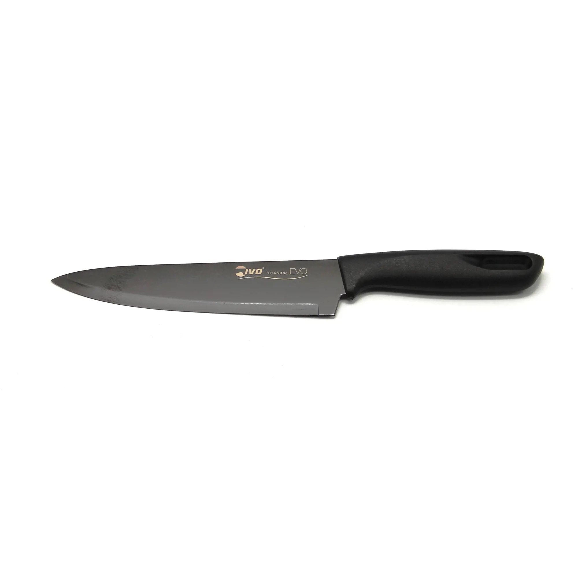 Нож поварской Ivo 18см titanium evo (22103918), цвет черный - фото 1