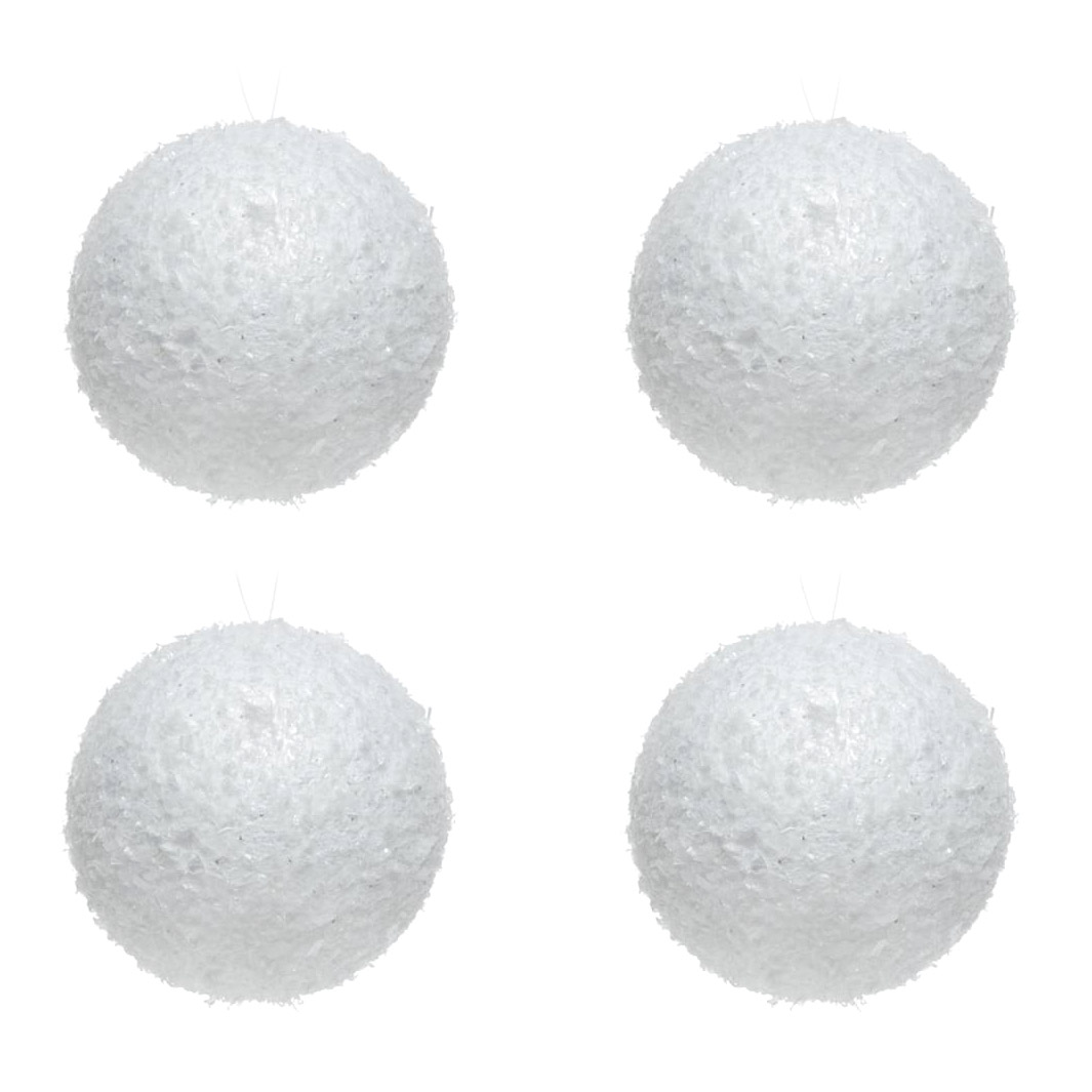 Снежок 8. Снежки декоративные. Kaemingk игрушки 70мм однотонные. Набор Snowballs, серый. Schleich снежный волк 42452.