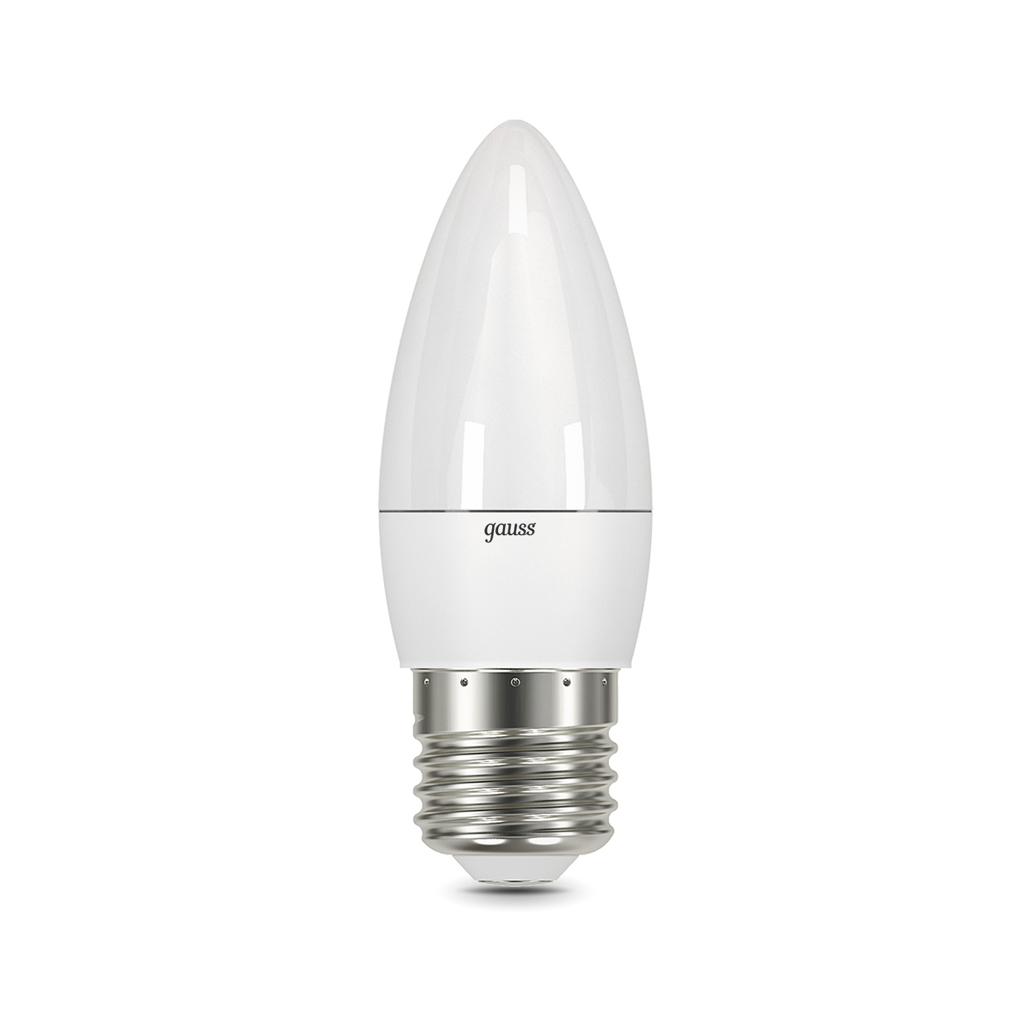 фото Лампа gauss led candle e27 6.5w 2700к