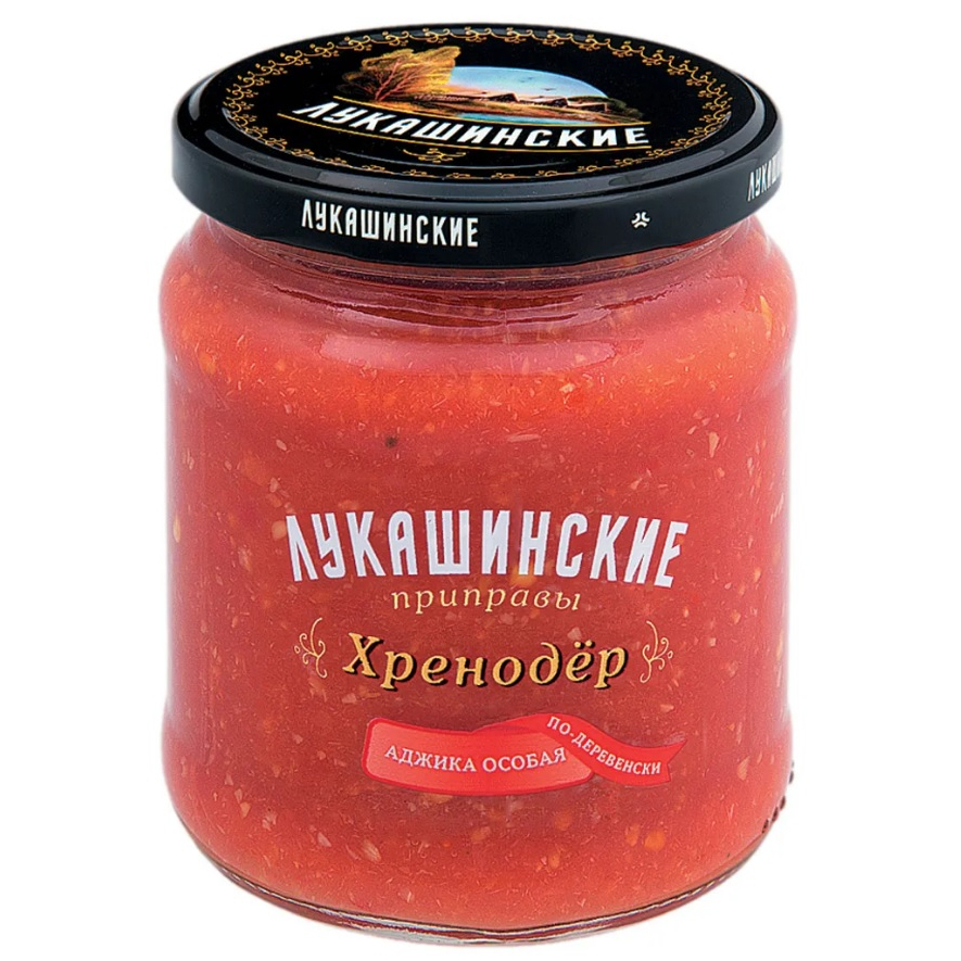 Хренодер Лукашинские По-деревенски, 460 г томаты aro очищенные в собственном соку 800 гр
