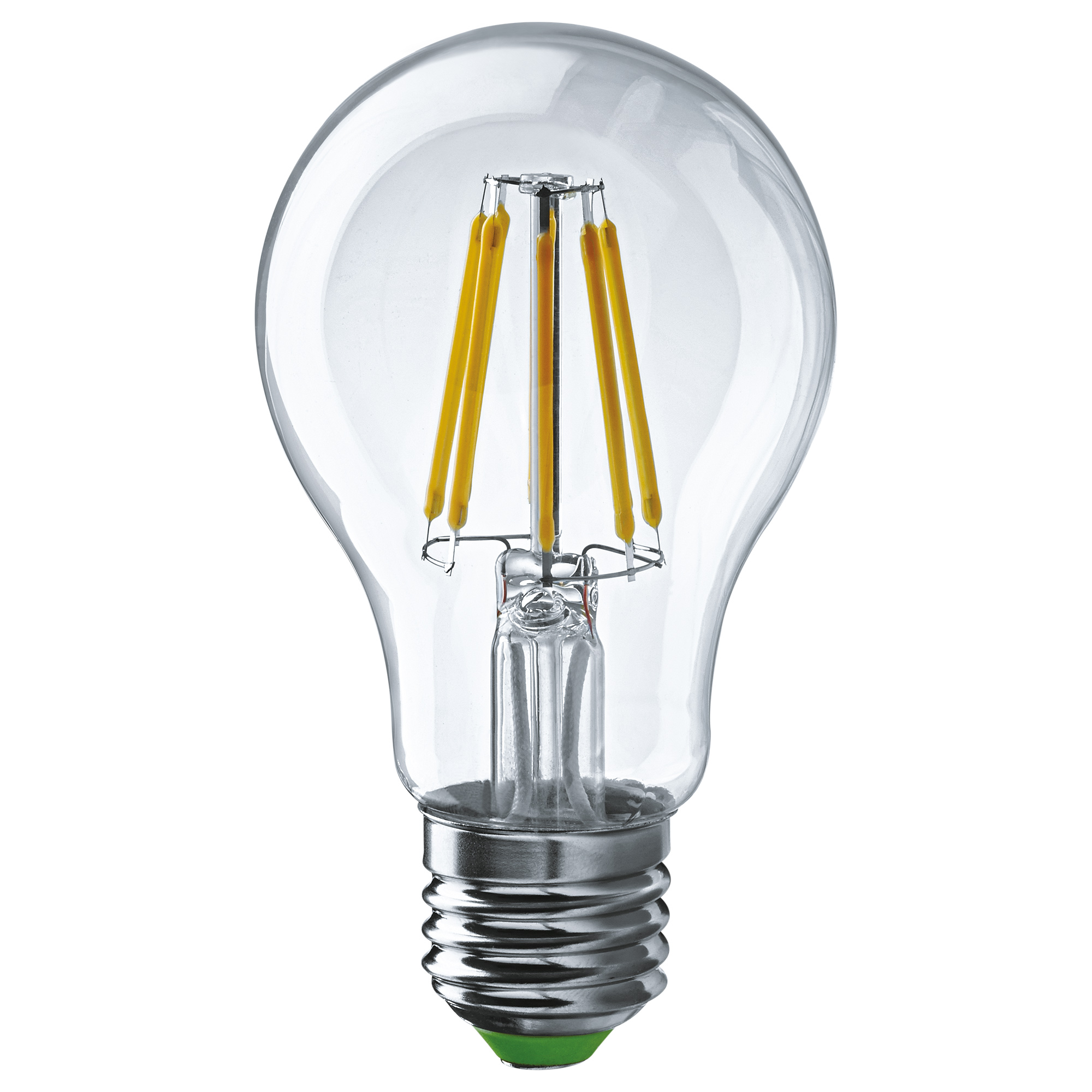 Лампа светодиодная Navigator груша прозрачная 8Вт цоколь E27 (теплый свет) лампа светодиодная navigator шарик прозрачная 4вт цоколь e27 теплый свет
