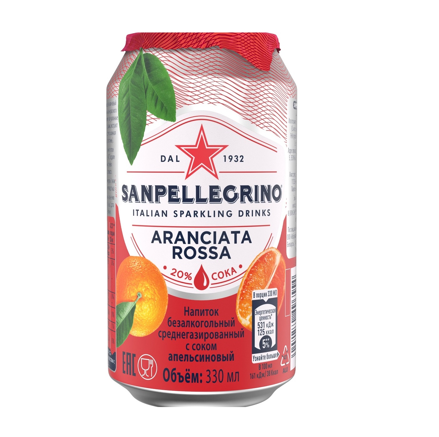 Напиток сокосодержащий SanPellegrino Aranciata Rossa 330 мл напиток сокосодержащий фруктовый остров томатный 0 93 л