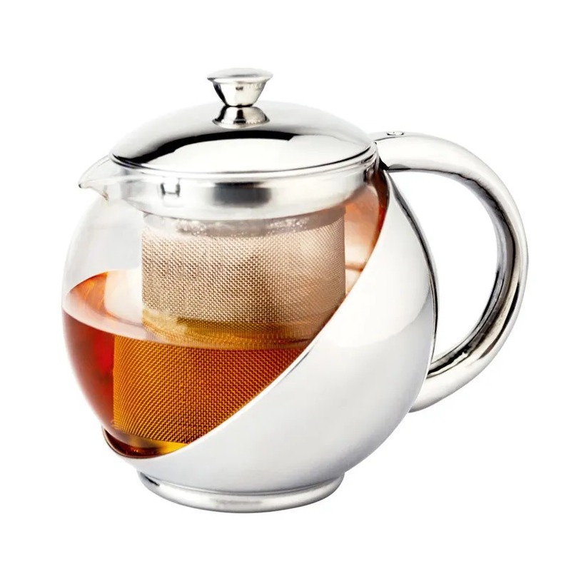 Чайник заварочный Hans&Gretchen 0,5 л чайник заварочный profi cook pc tk 1165 1100 вт серебристый прозрачный 0 5 л стекло