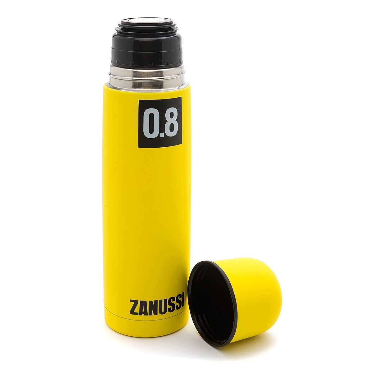 Термос Zanussi желтый 0,8 л (ZVF41221CF) кувшин термос 1 5 л желтый livorno zanussi