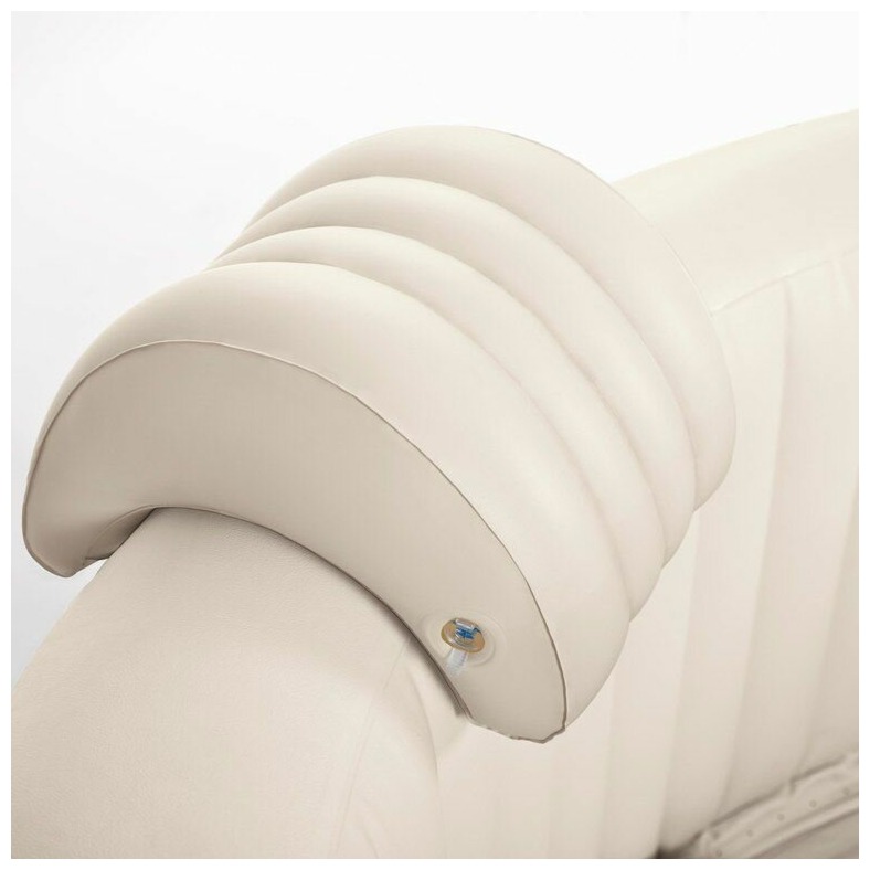 Надувная подушка-подголовник для SPA Intex 28501 подушка автомобильная косточка на подголовник лен серый 16х24 см