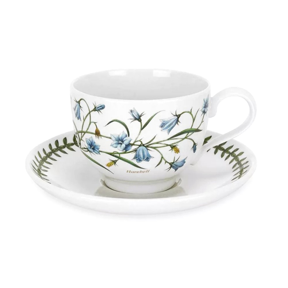 Чашка чайная с блюдцем Portmeirion Ботанический сад Колокольчик 280 мл колокольчик скученный каролина
