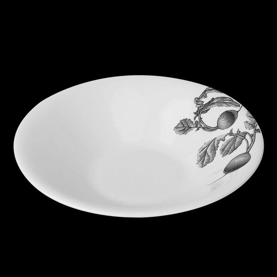 Набор суповых тарелок Hankook Олив маркет Микс 21 см 4 шт набор посуды home queen набор фарфоровых суповых тарелок воздушная 21 7 см