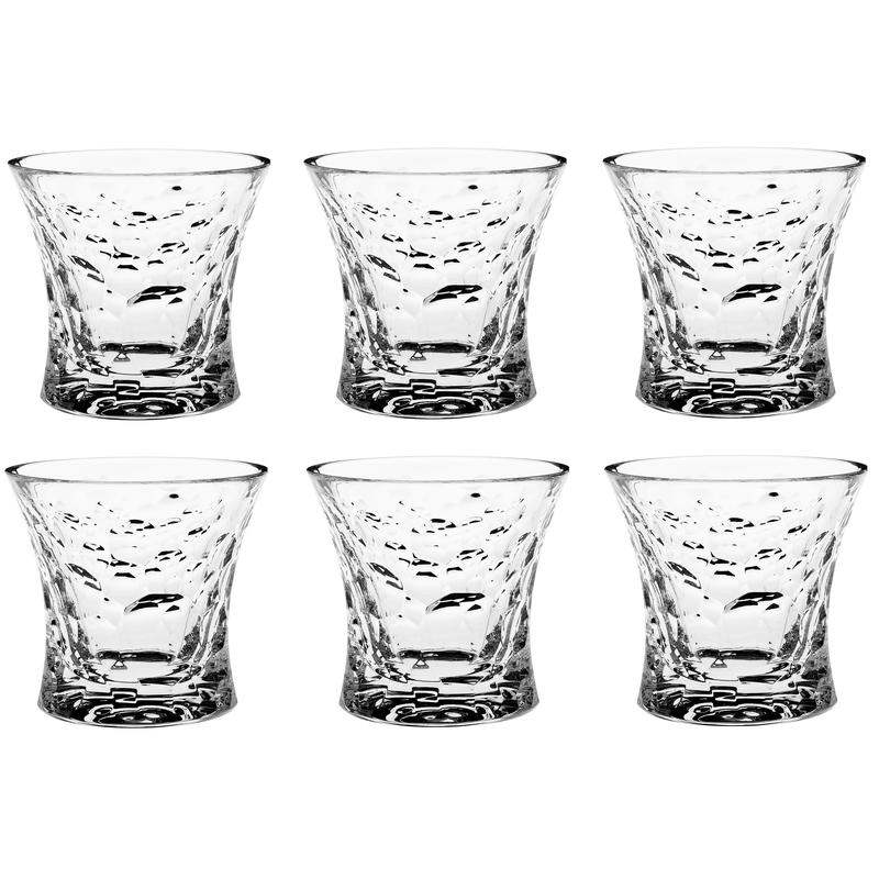 Набор стаканов для виски Crystal bohemia as molecules 200мл 6шт (990/21204/0/05106/200-609) набор стаканов для воды elise 350мл 6шт crystal bohemia 990 22500 0 64300 350 609