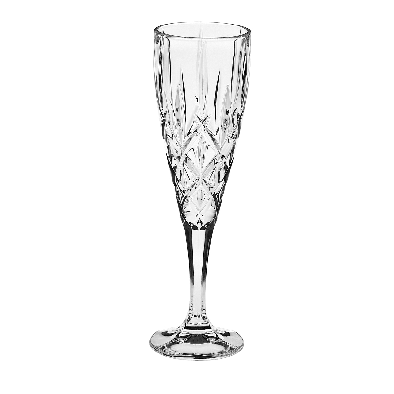 Набор фужеров для шампанского Crystal bohemia as 6х180мл (990/10900/0/52820/180-609) набор рюмок для бренди crystal bohemia sheffield 990 12014 0 52820 250 609