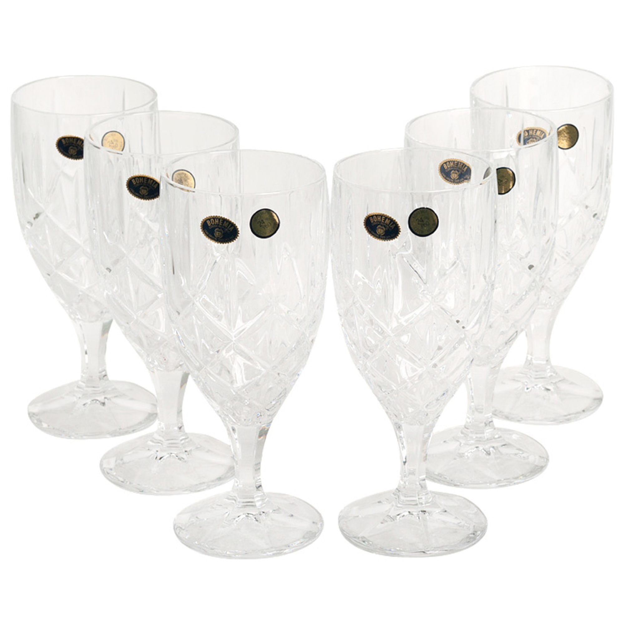 Набор рюмок д/вина sheffield 6х400мл Crystal Bohemia A.S. (990/12860/0/52820/400-609)