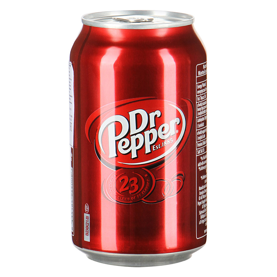 Напиток Dr. Pepper 330 мл напиток добрый дюшес 1 литр сильногазированный пэт 12 шт в уп