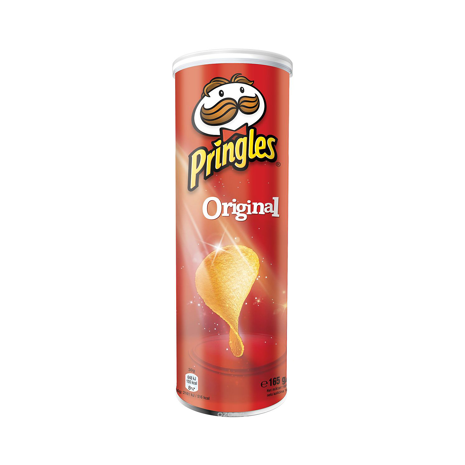 Чипсы Pringles Original 165 г чипсы хрустящий картофель в ломтиках со вкусом сыра 70 гр