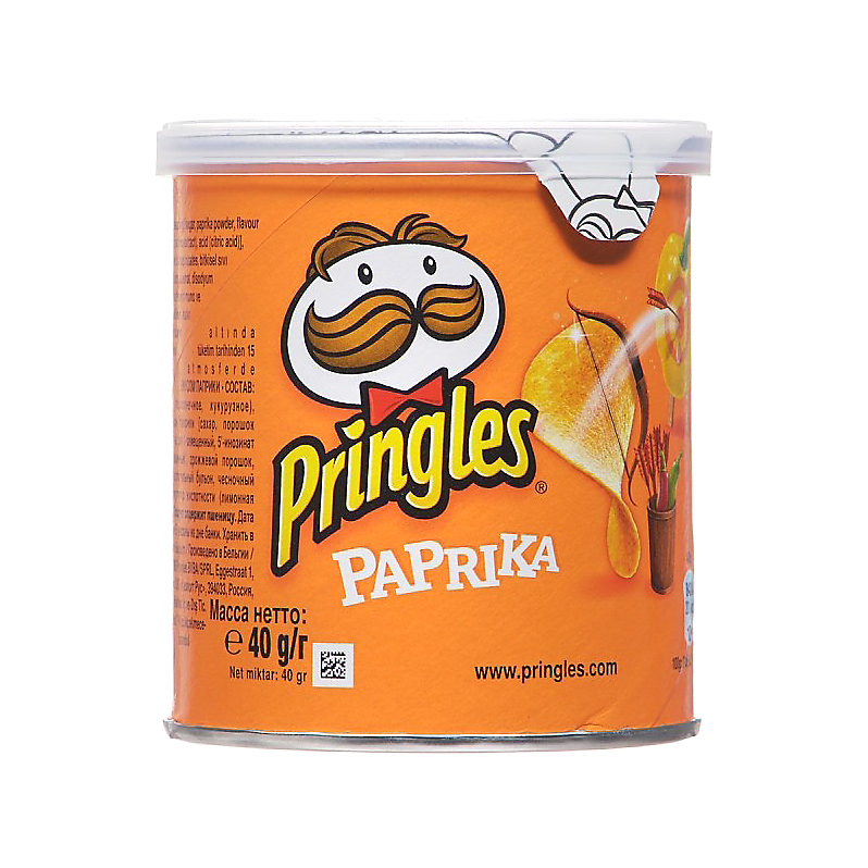 Чипсы Pringles Паприка 40 г