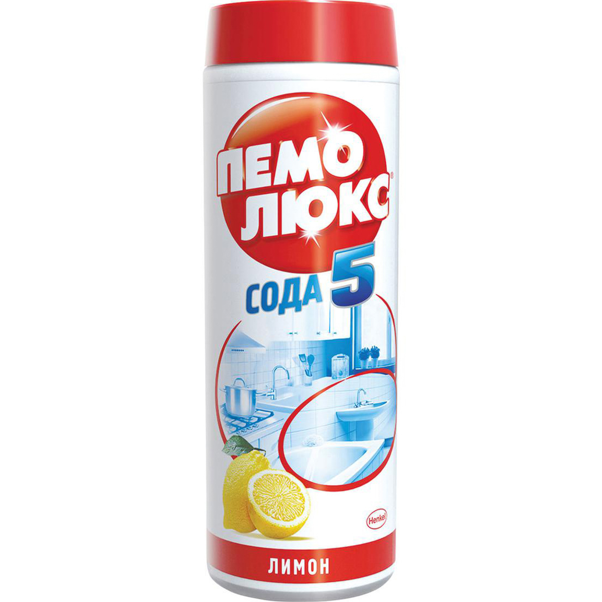 Чистящее средство Пемолюкс Сода 5 Лимон 480 г средство чистящее kalyon лимон для кухни 750 мл