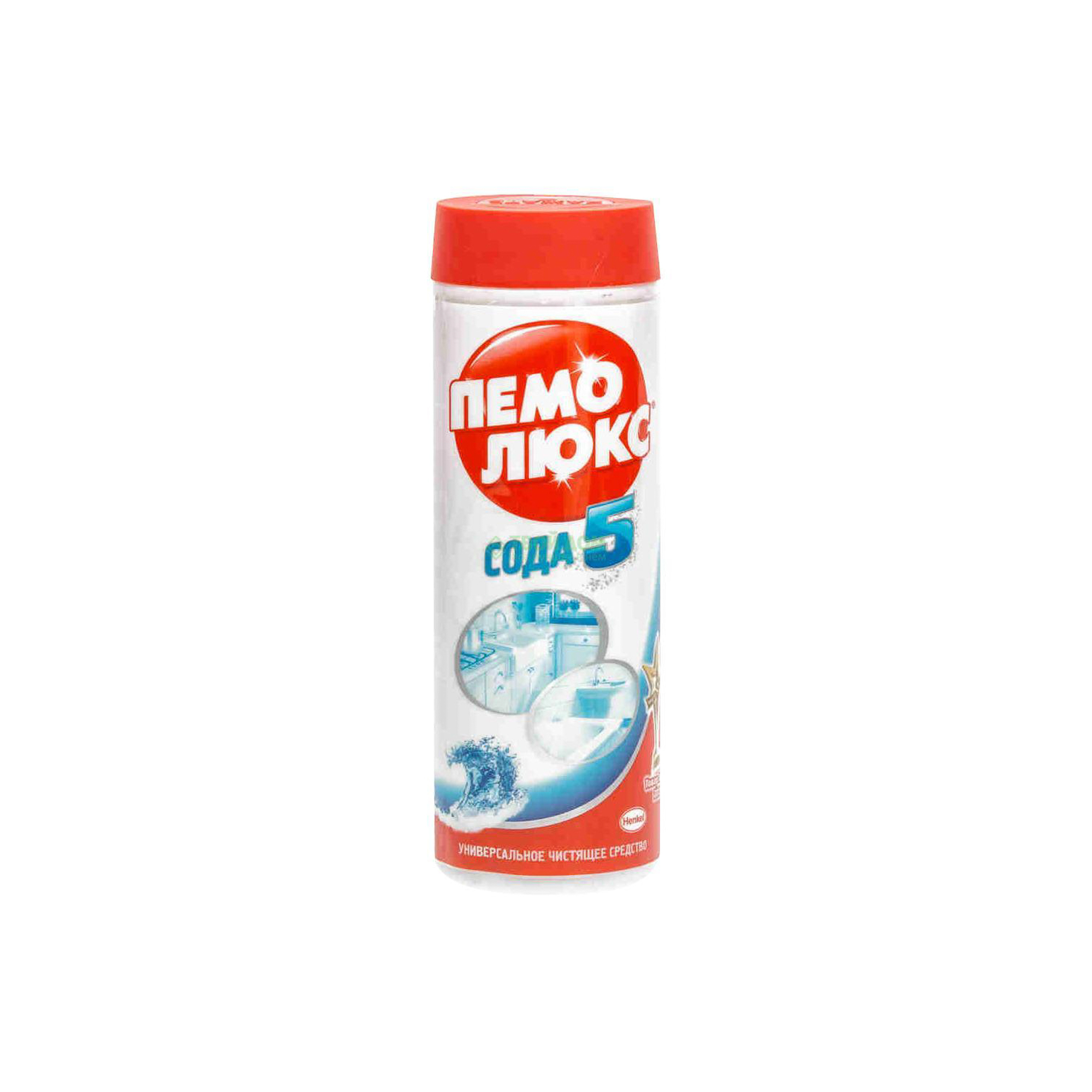 Чистящее средство Пемолюкс Сода 5 Морской бриз 480 г средство чистящее туалетный утенок 5в1 морской 900 мл