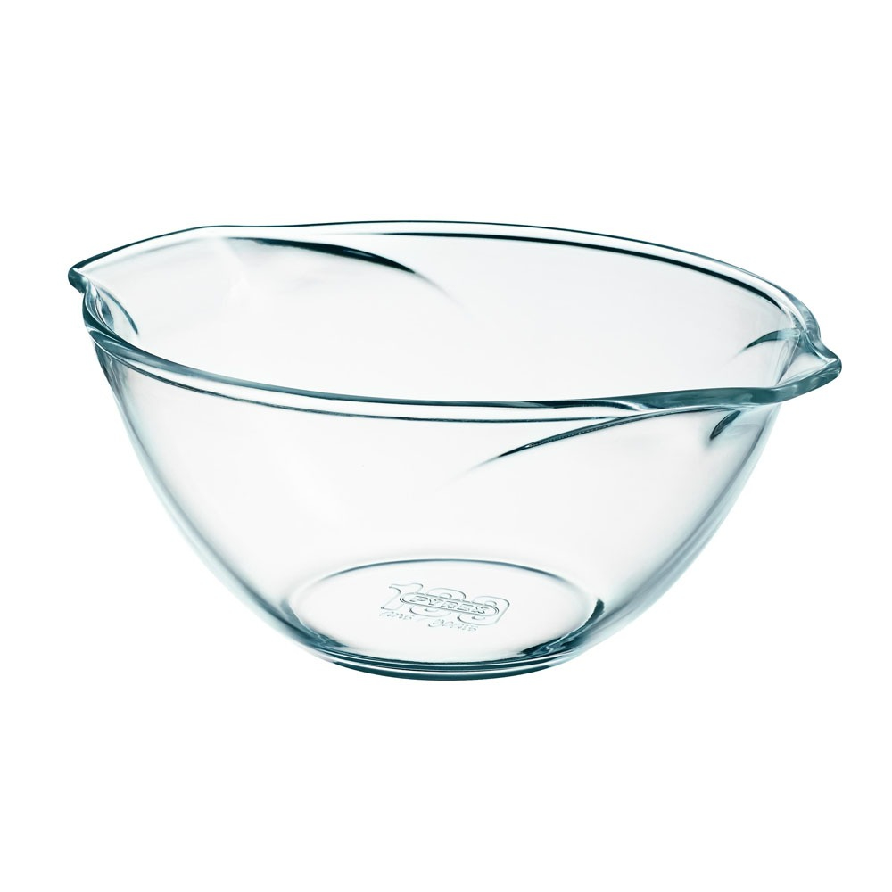 Салатник Pyrex круглый стеклянный Винтаж 2,7 л