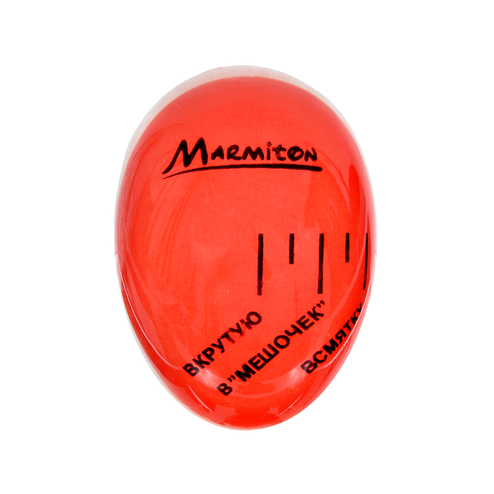 Таймер для варки яиц Marmiton 17045, цвет красный - фото 2