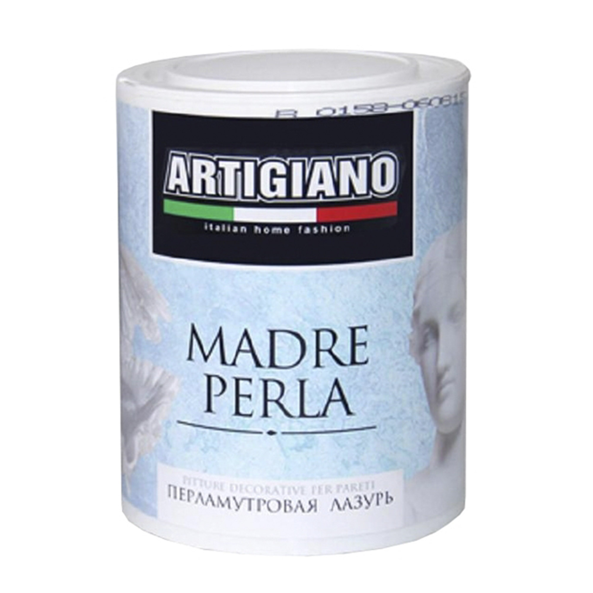 Лазурь декоративная Artigiano Madre Perla 1 л лазурь декоративная с антисептиком organa coloured varnish цвет карамель 1 кг