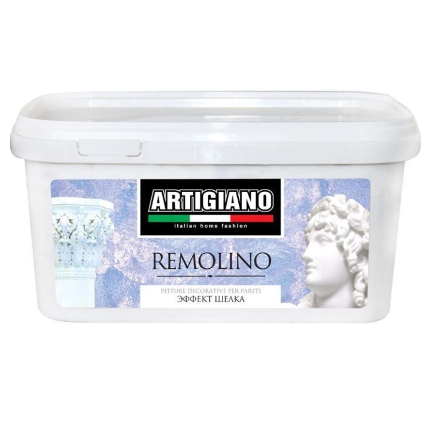Краска декоративная Artigiano remolino 3,3/2,5л краска перламутровая maitre deco soie эффект шелка 2 кг