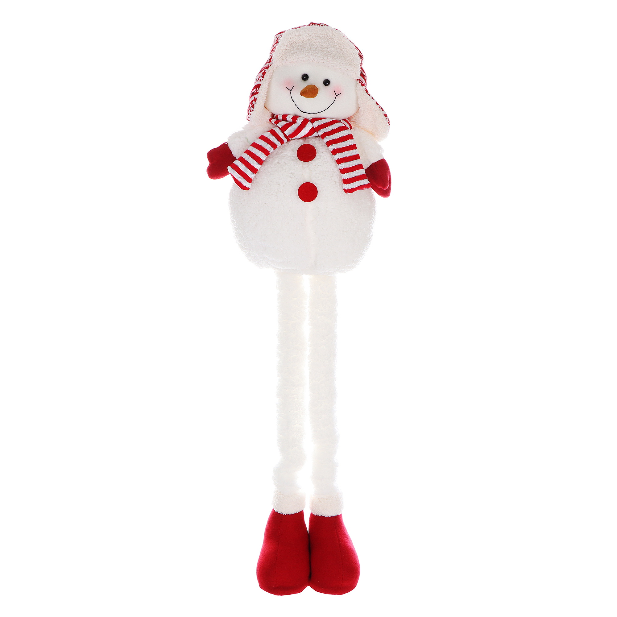 Фигура Cheng kuo Снеговик в шапке фигура тпк полиформ снеговик 15 см