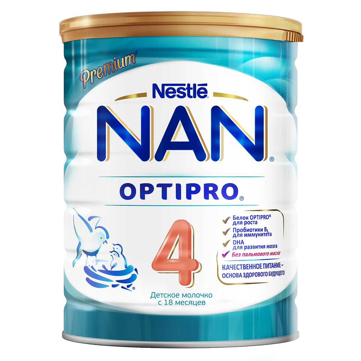 

Детское молочко NAN 4 Optipro с 18 месяцев 800 г