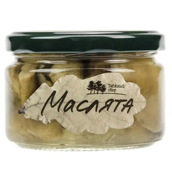 Маслята Таежный сбор маринованные, консервированные, 250 г грибы маслята таежный сбор маринованные 250 г