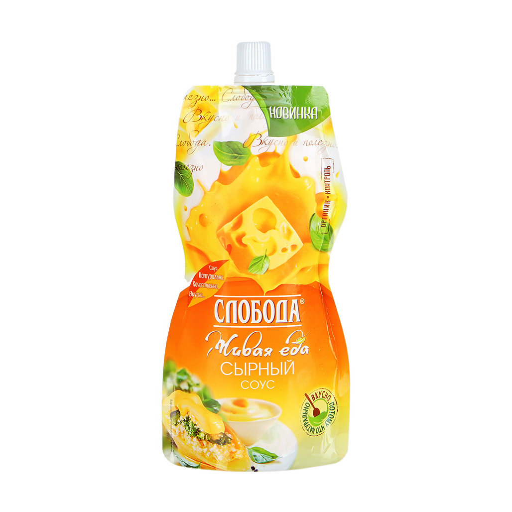 

Соус Слобода Сырный 60% 220 мл