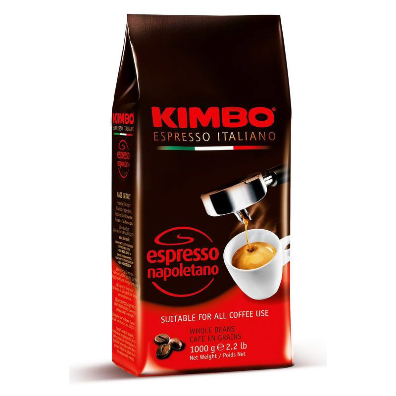 Кофе в зернах Kimbo Espresso Napoletano 1 кг кофе в зернах mastro binelli cremoso espresso 500 г