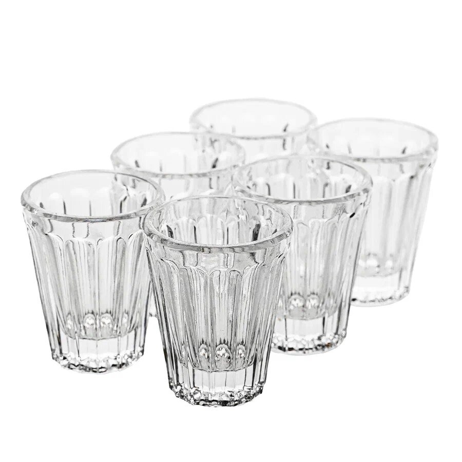 Набор рюмок граненная 50мл 6шт  Дятьковский хрусталь