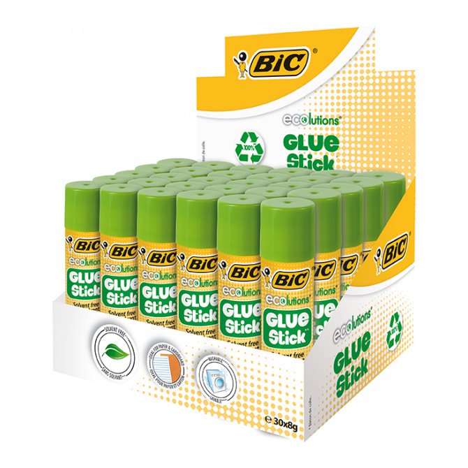 Клей-карандаш Bic Ecolutions 8 г