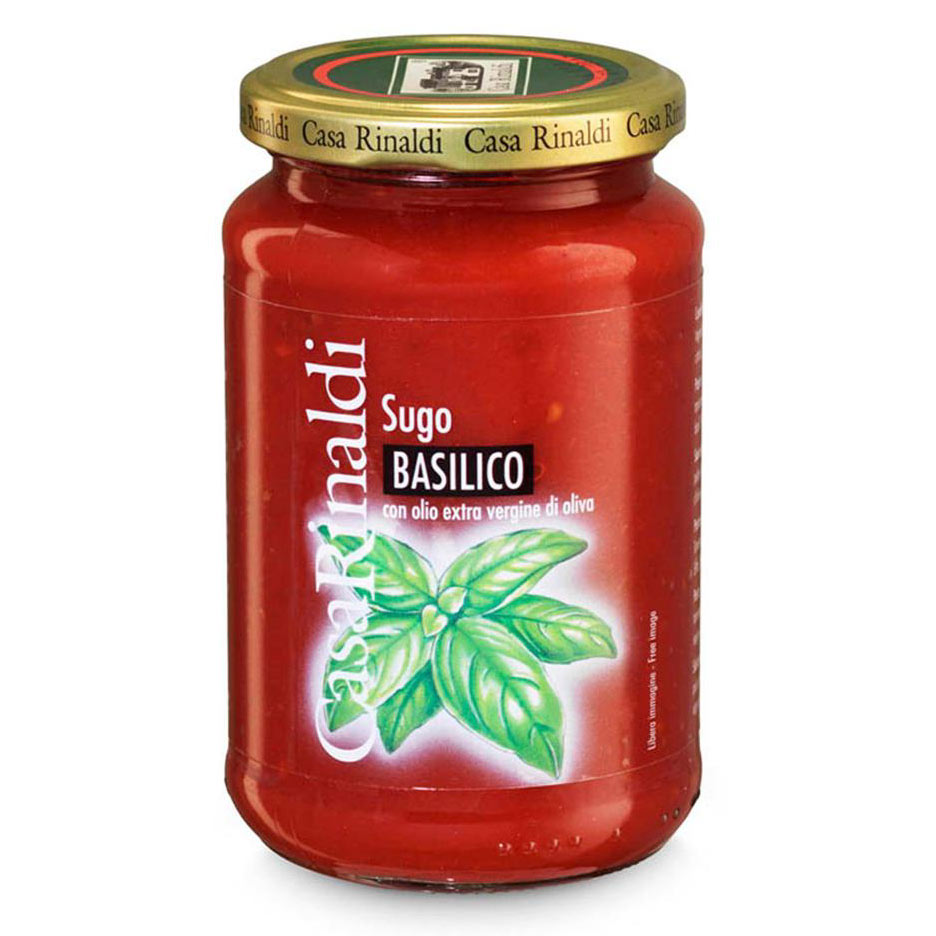 Соус Casa Rinaldi томатный с базиликом, 350 г соус томатный casa rinaldi болоньезе 190 г