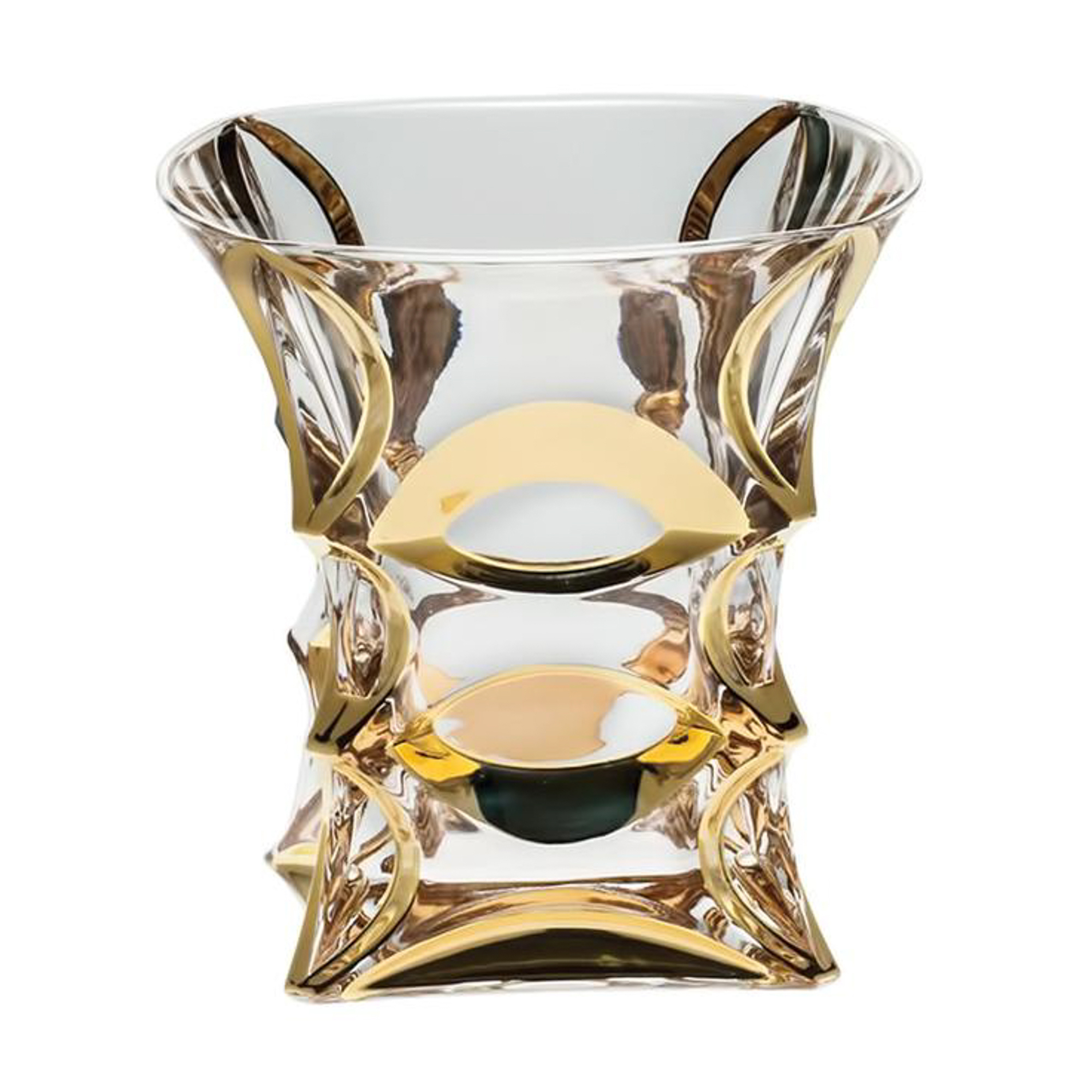 Набор стаканов X-Lady Gold Crystal Bohemia (990/23190/0/72236/240-609) набор рюмок для вина 240мл 6шт crystal bohemia a s 990 12981 0 27800 240 609