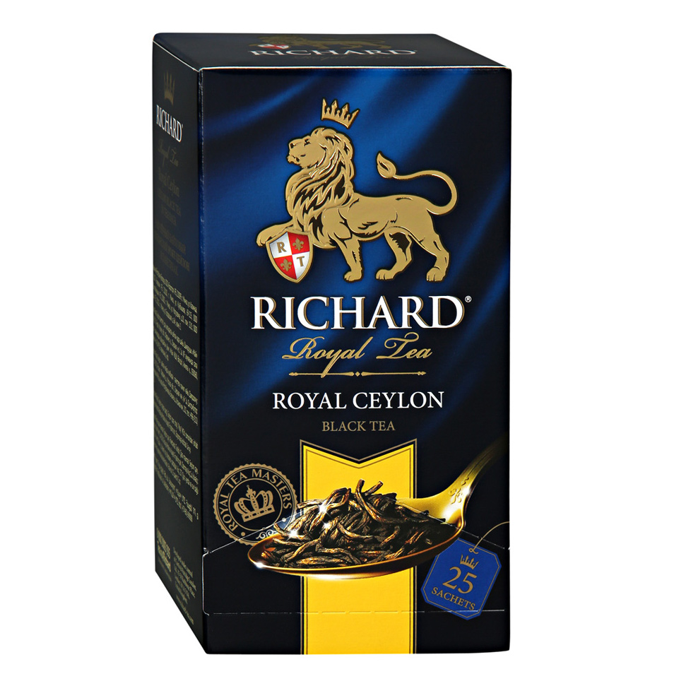 Чай черный Richard Royal Ceylon 25 пакетиков