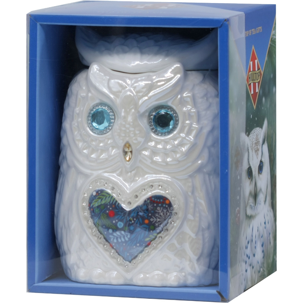 Чай черный Hilltop в чайнице Сова листовой 50 г