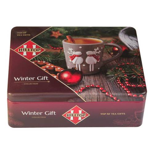 

Чай Hilltop Шкатулка новогодний пейзаж, 200 г