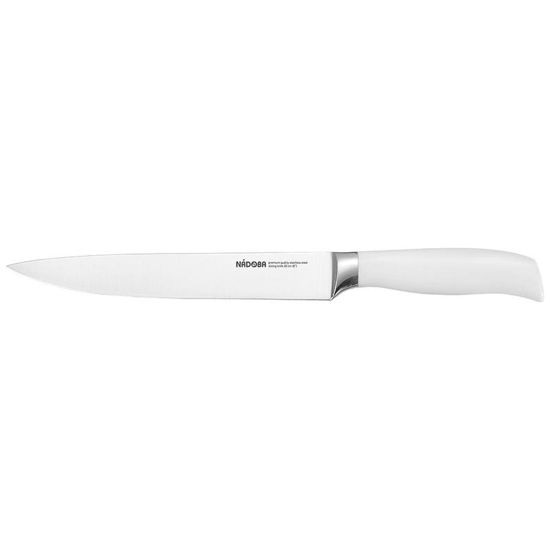 Нож разделочный Nadoba blanca лезвие 20см подставка для яиц nadoba 721045